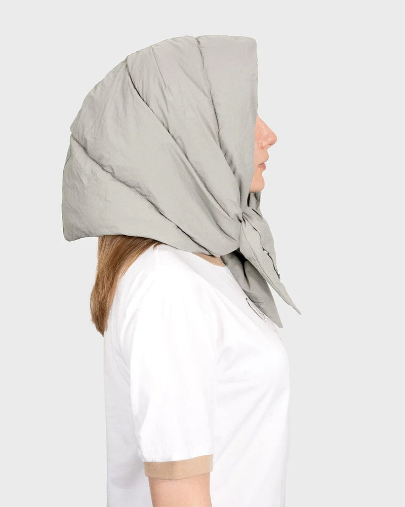 New Orchard Winter Vegan Water-Resistant Nylon Capuche | Multiple Colours Light Grey