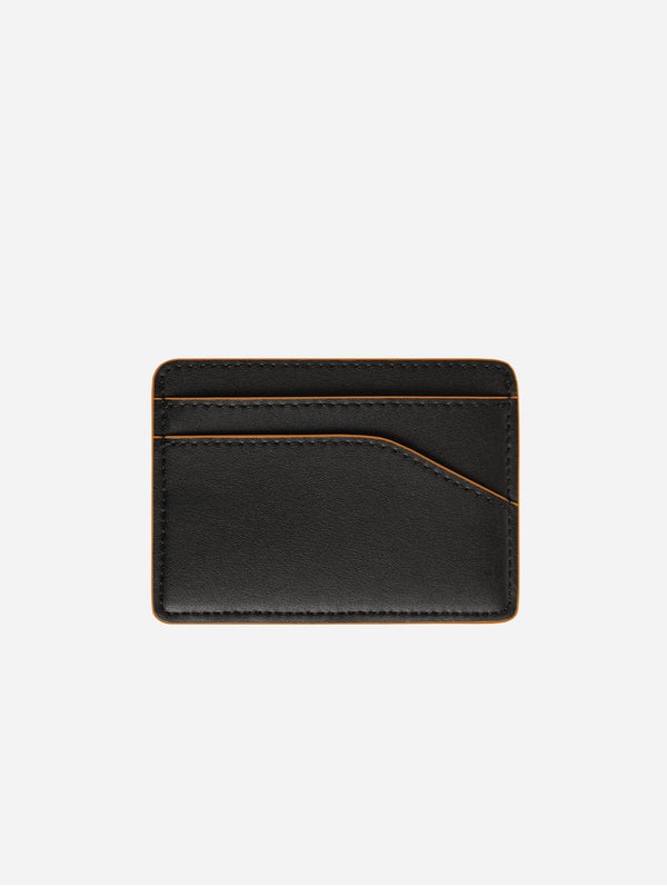 Biayna Ascent Cactus Leather Vegan Cardholder | Black Black