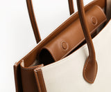 Immaculate Vegan - Biayna Aurora Canvas Tote Brown