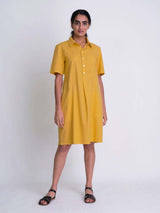 Immaculate Vegan - BIBICO Alexa Shirt Dress 14UK / Mango