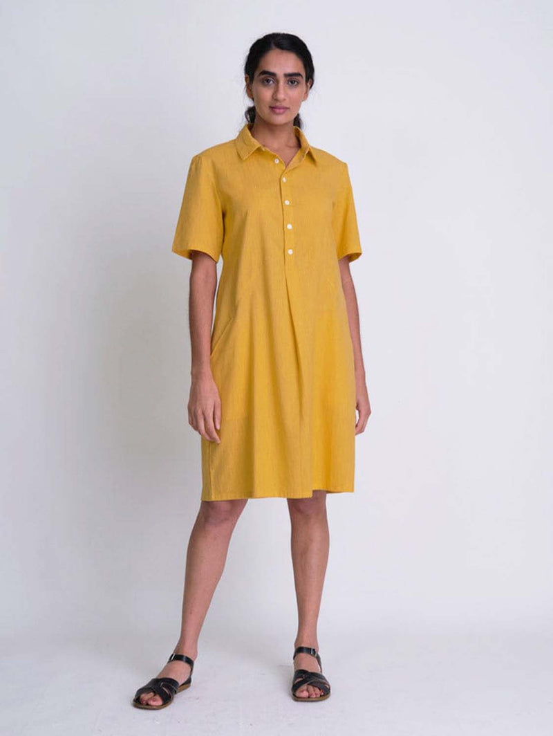 BIBICO Alexa Shirt Dress 14UK / Mango