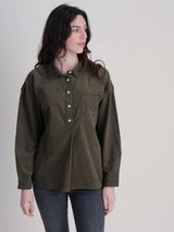 Immaculate Vegan - BIBICO Calla Cord Shirt 16UK / Olive