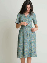 Immaculate Vegan - BIBICO Valeria Wrap Dress 16UK / Sea Green