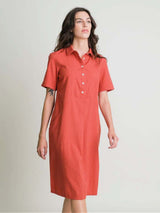 Immaculate Vegan - BIBICO Alexa Shirt Dress 8UK / Red