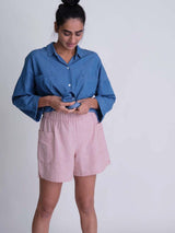 Immaculate Vegan - BIBICO Daria Striped Shorts 8UK / Stripe