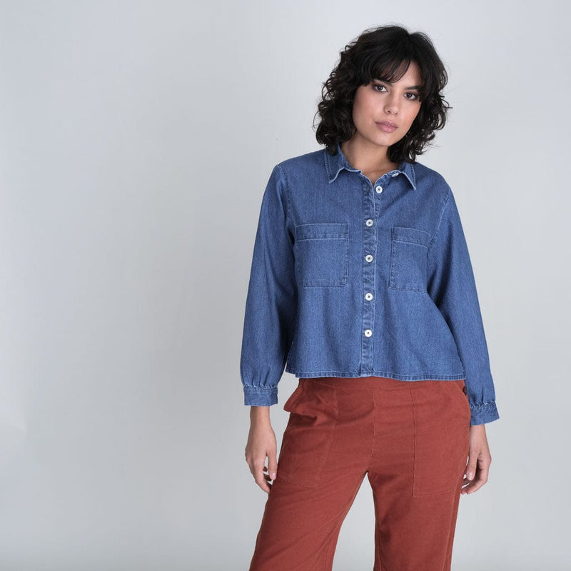 BIBICO Ada Cropped Blouse