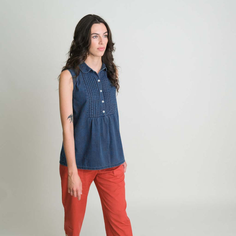 BIBICO Adrianne Sleeveless Blouse