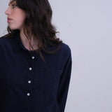 Immaculate Vegan - BIBICO Calla Navy Cord Shirt