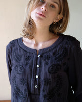 Immaculate Vegan - BIBICO Fara Embroidered Blouse