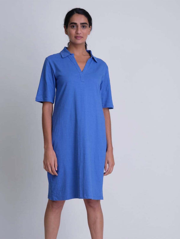 BIBICO Vera T-Shirt Dress L / Blue