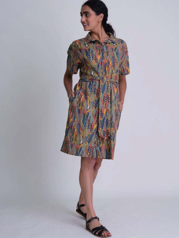BIBICO Dahlia Shirt Dress L / Print