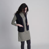Immaculate Vegan - BIBICO Lola Turtle Neck Striped Tunic