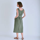 Immaculate Vegan - BIBICO Margot Linen Sleeveless Dress