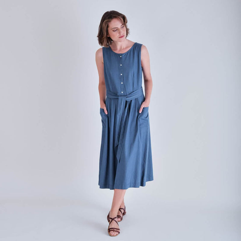 BIBICO Margot Sleeveless Denim Dress