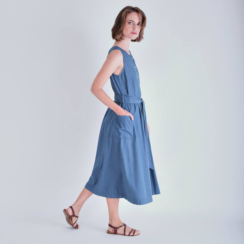 BIBICO Margot Sleeveless Denim Dress