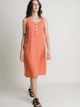 Immaculate Vegan - BIBICO Flori Sun Dress S / Orange