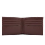 Immaculate Vegan - Watson & Wolfe Bifold Wallet in Chestnut Brown & Emerald