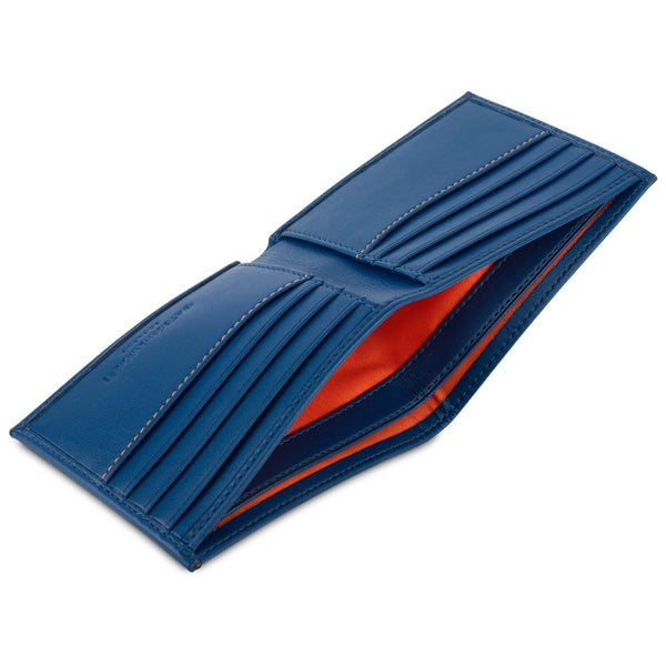 Watson & Wolfe Bifold Wallet in Navy Blue