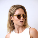 Immaculate Vegan - Bird Eyewear Kaka Sustainable Bio-Acetate Sunglasses | Honey