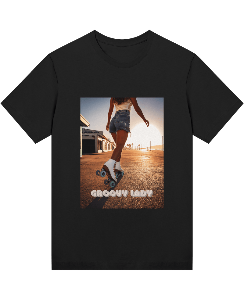 Eloquere Groovy Lady Women's California Style T-Shirt