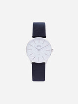 Immaculate Vegan - Votch Solar Classic Appleskin Vegan Leather Watch | Silver & Black Watch