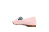 Immaculate Vegan - BLOOM Tara Vegan Velvet Slipper Pumps | Pink