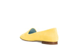 Immaculate Vegan - BLOOM Tara Vegan Velvet Slipper Pumps | Yellow