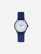 Immaculate Vegan - Votch Solar Classic Appleskin Vegan Leather Watch | Black & Navy