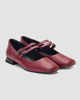 Immaculate Vegan - Bohema Cherry Mary Jane Pumps Ballerinas