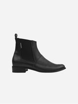 Immaculate Vegan - Bohema No. 2 Women's Chelsea Grape Leather Vegan Boots | Black