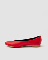 Immaculate Vegan - Bohema Pumps Red vegan ballerinas made of corn leather