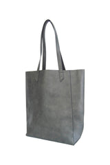 Immaculate Vegan - Canussa Basic Vegan Leather Everyday Tote Bag | Grey