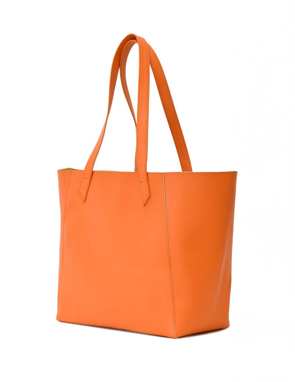 Canussa TOTISSIMO Orange - Shoulder Vegan Bag