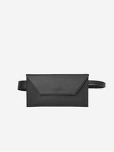 Immaculate Vegan - Canussa Unisex Cross Corn Leather Vegan Bum Bag | Black