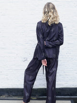 Immaculate Vegan - Charlotte Dunn Design Safari Edition Bamboo Vegan Silk Pyjama Set | Long UK8 / EU36 / US4