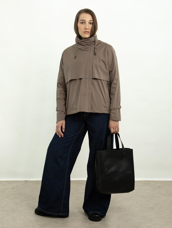 Waterproof City Walker Jacket | Taupe