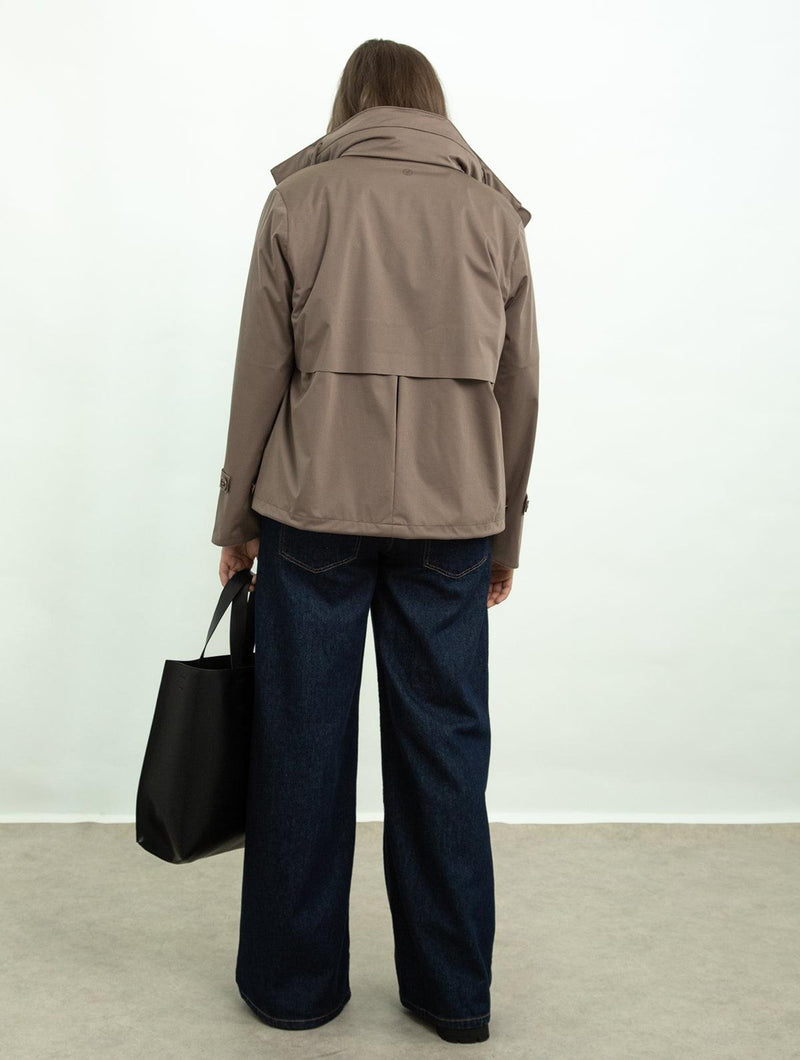 Waterproof City Walker Jacket | Taupe