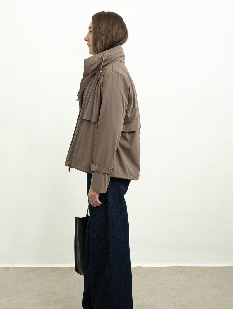 Waterproof City Walker Jacket | Taupe