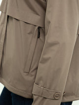 Immaculate Vegan - Waterproof City Walker Jacket | Taupe