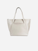 Immaculate Vegan - Canussa City Shopper Vegan Leather Tote Bag | Stone