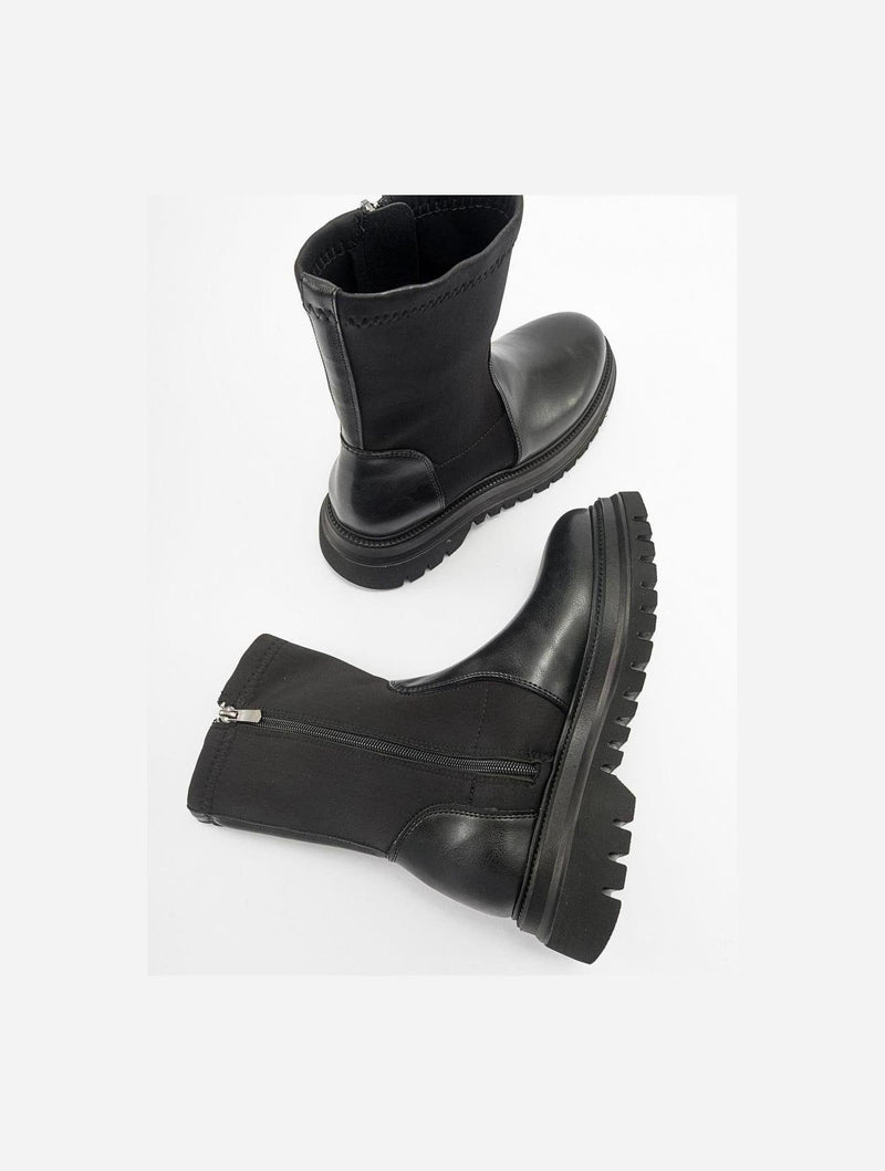 Prologue Shoes Alias Black Scuba Boot (Women)