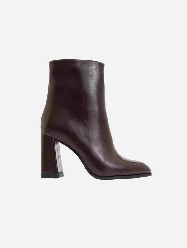 Prologue Shoes Jewel Burgundy High Heel Boot (Women)