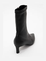 Immaculate Vegan - Prologue Shoes Lewin Black Cilt Pointed Toe Stiletto Boot (Women)