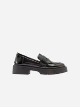 Immaculate Vegan - Josie Vegan Leather Platform Loafers | Black Patent