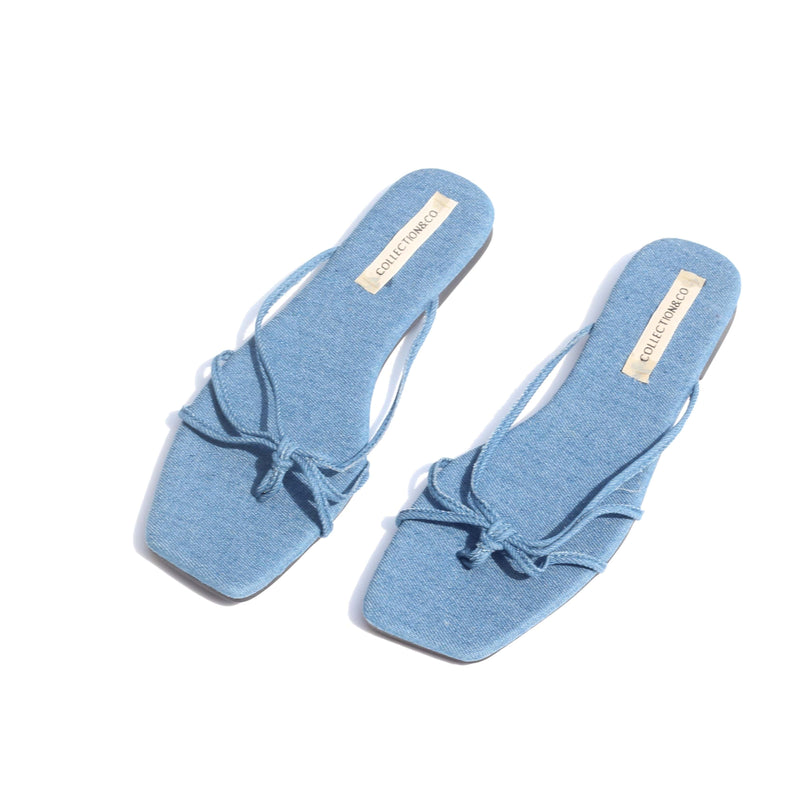 Collection and Co BIANCA, Blue Denim Sandal