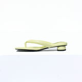 Immaculate Vegan - Collection and Co OLIVIA, Yellow Open Toe Mules