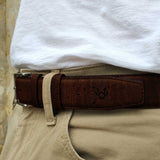 Immaculate Vegan - Watson & Wolfe Cork Belt in Brown