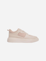 Immaculate Vegan - Ingrid Vegan Leather Platform Sneakers | Beige