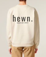 Immaculate Vegan - Women's Organic Cotton Signature Oversized Sweatshirt | Natural Cotton