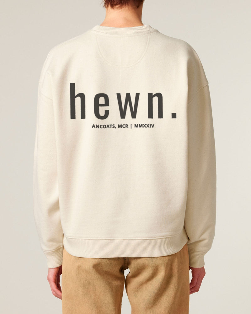 Women's Organic Cotton Signature Oversized Sweatshirt | Natural Cotton